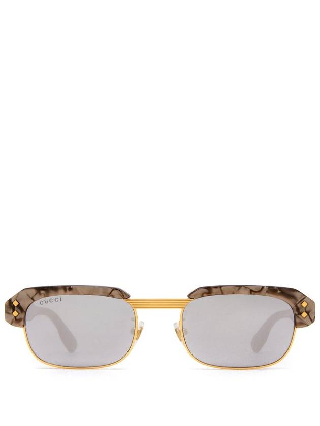 square metal sunglasses B0070725591 - GUCCI - BALAAN 2