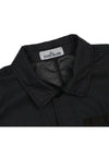 Compass Patch Shirt Jacket Black - STONE ISLAND - BALAAN 4