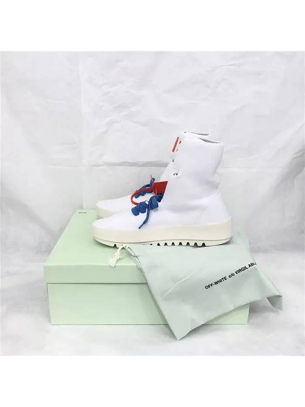 high top sneakers OMIA108E19B83024 0140 - OFF WHITE - BALAAN 4