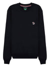 Women's Zebra Logo Sweatshirt Black - PAUL SMITH - BALAAN 8