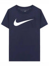 Women's Dri-Fit Park 20 Short Sleeve T-Shirt Navy - NIKE - BALAAN 2