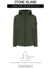 Primaloft Insulation Soft Shell-R Hooded Jacket Dark Green - STONE ISLAND - BALAAN 3