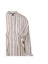 LONG STRIPED LINEN DRESS - MAX MARA - BALAAN 5