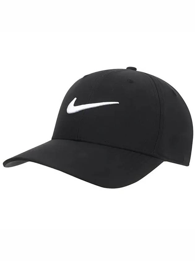 Dri Fit Club Structure Swoosh Ball Cap Black - NIKE - BALAAN 3