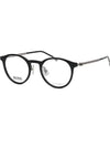 Hugo Boss Glasses Frame BOSS1350F TI7 Round Horn Frame Ultra Light - HUGO BOSS - BALAAN 8