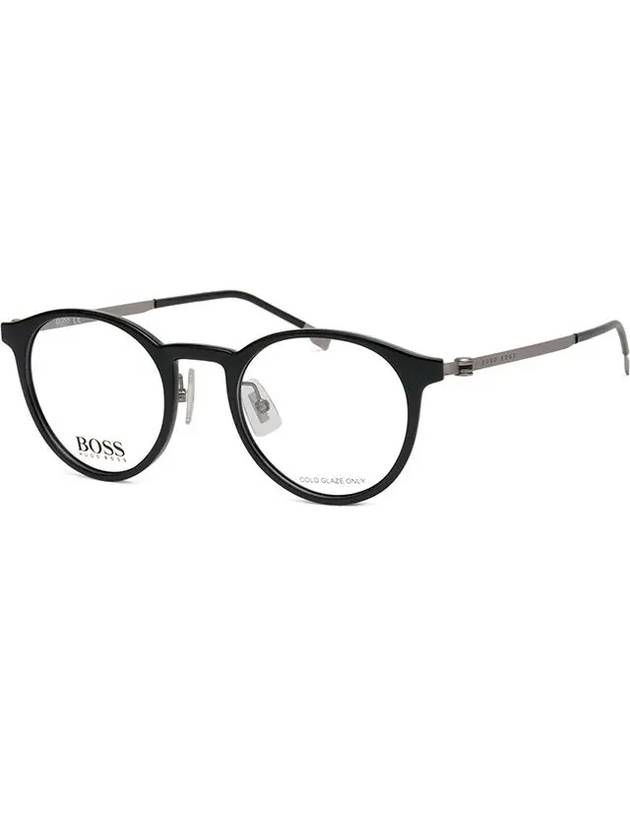 Hugo Boss Glasses Frame BOSS1350F TI7 Round Horn Frame Ultra Light - HUGO BOSS - BALAAN 8