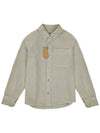 Basile Brodee Long Sleeve Shirt Beige - A.P.C. - BALAAN 2