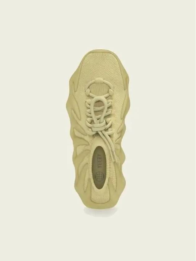 Yeezy 450 Sulfur Low Top Sneakers Yellow - ADIDAS - BALAAN 5