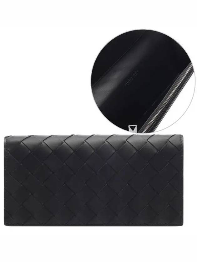 Intrecciato Long Wallet Black - BOTTEGA VENETA - BALAAN 2