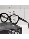 Glasses frame CL50100I 001 overfit black square horn - CELINE - BALAAN 2