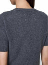 Washed Lambswool Crewneck Knit Top Grey - MAISON MARGIELA - BALAAN 8