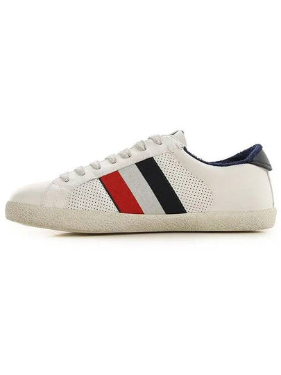 Vintage Three Stripes Sneakers White 4M7130002S7X - MONCLER - BALAAN 2