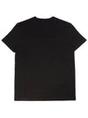 Skull Skull Printing Short Sleeve T-Shirt Black - ALEXANDER MCQUEEN - BALAAN 8