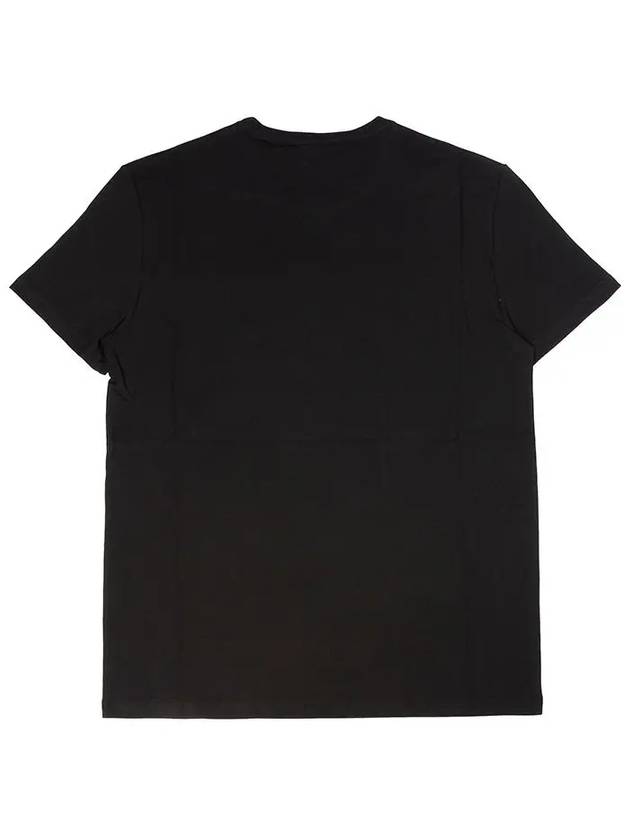 Skull Skull Printing Short Sleeve T-Shirt Black - ALEXANDER MCQUEEN - BALAAN 8