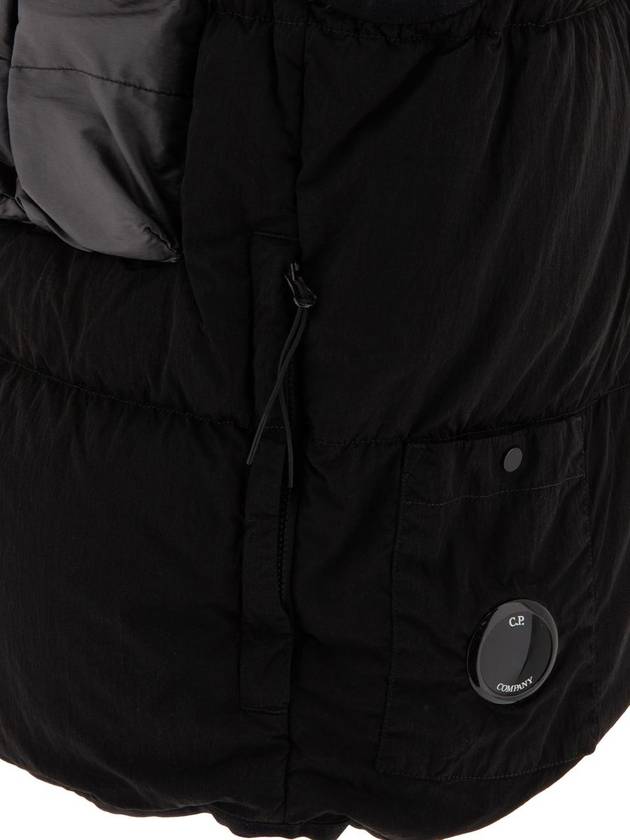 Eco Chrome-R Mixed Down Vest Black - CP COMPANY - BALAAN 5