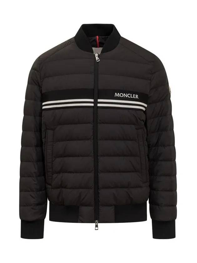 Mounier Bomber Short Padding Black - MONCLER - BALAAN 3