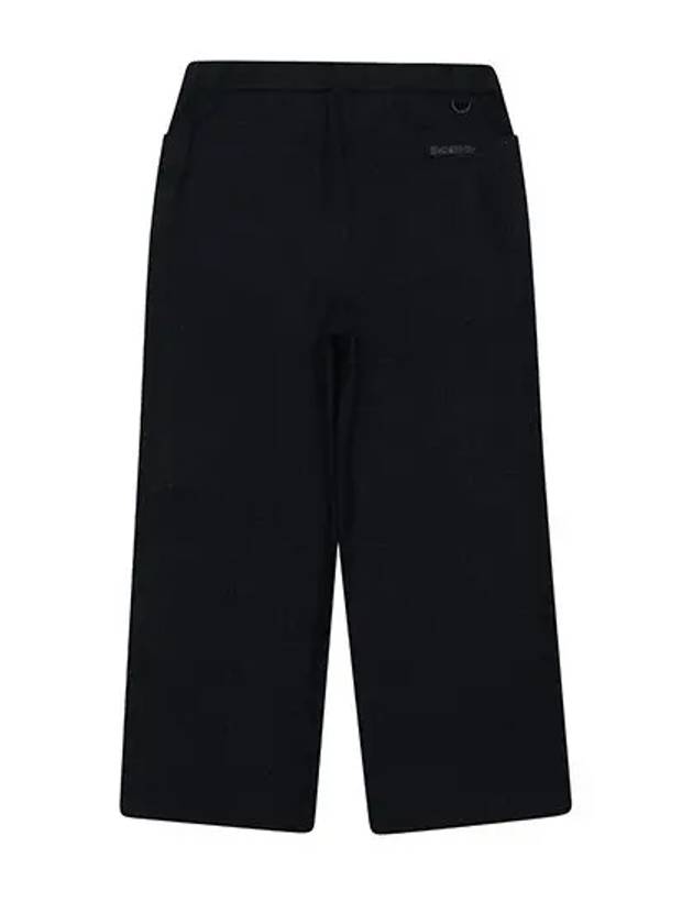 Women’s Wool Semi-Wide 34 Pants 5032LBWWNAVY - BLACK&WHITE - BALAAN 2