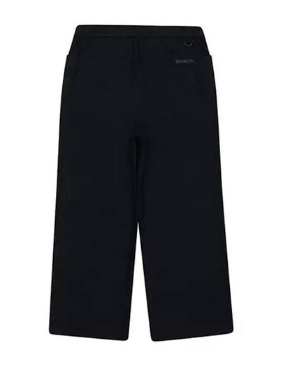 Women’s Wool Semi-Wide 34 Pants 5032LBWWNAVY - BLACK&WHITE - BALAAN 2