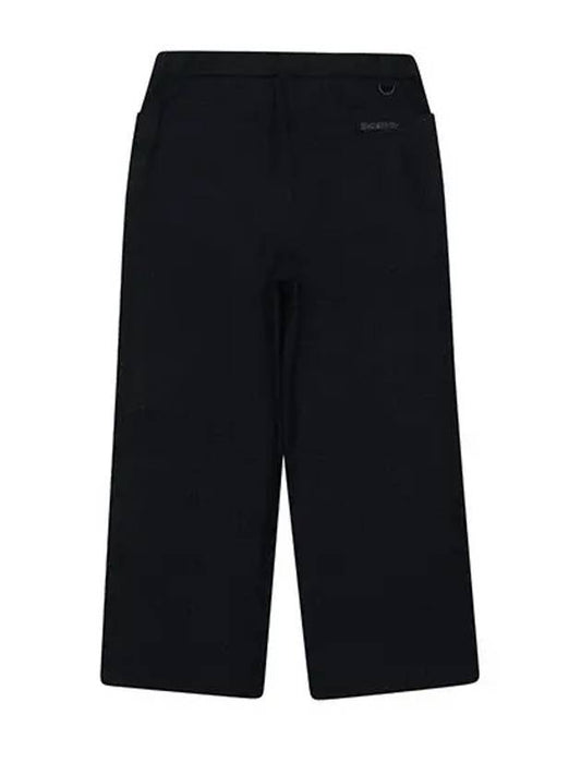 Women’s Wool Semi-Wide 34 Pants 5032LBWWNAVY - BLACK&WHITE - BALAAN 2