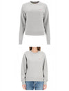 Tricolor Fox Patch Adjusted Sweatshirt Gray - MAISON KITSUNE - BALAAN 5