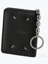 4 Stitch Keyring Card Wallet Black - MAISON MARGIELA - BALAAN 2