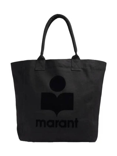 Yenky Logo Tote Bag Black - ISABEL MARANT - BALAAN 2