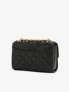 Small Fleming Convertible Shoulder Bag Black - TORY BURCH - BALAAN 6