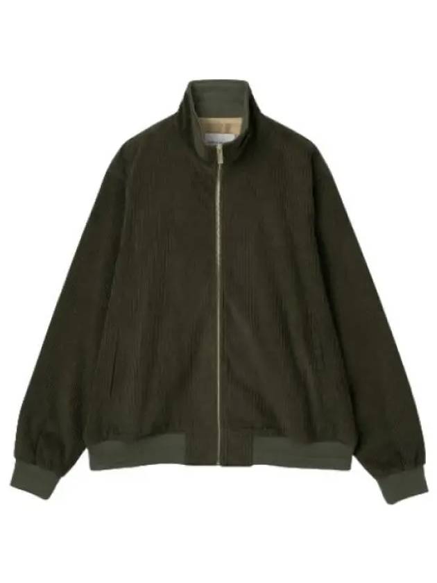 Drold Monsieur La Best Survet Corduroy Khaki Jumper Jacket - DROLE DE MONSIEUR - BALAAN 1