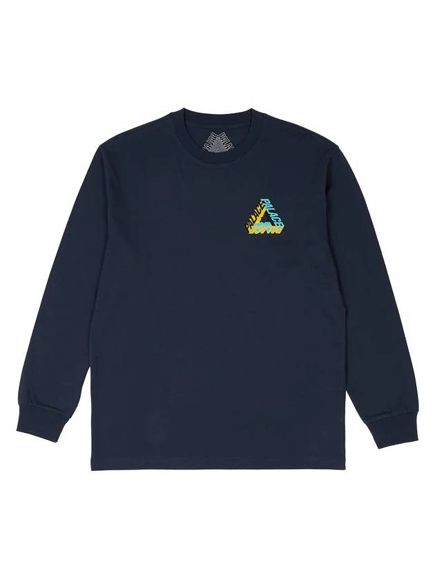 P 3D Longsleeve Navy P 3D Longsleeve Navy - PALACE - BALAAN 2