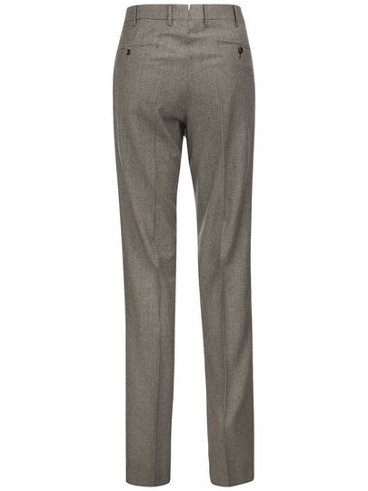 Super Slim Pied de poule Wool Trousers - PT TORINO - BALAAN 2