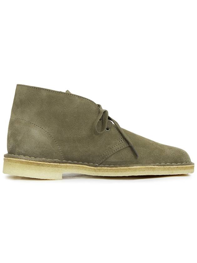 Desert Suede Ankle Boots Khaki - CLARKS - BALAAN 5