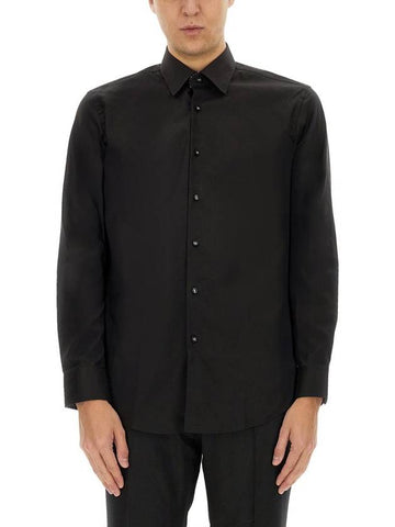 Boss Regular Fit Cotton Poplin Shirt - HUGO BOSS - BALAAN 1