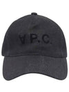 VPC Velvet Logo Denim Ball Cap Blue - A.P.C. - BALAAN 2