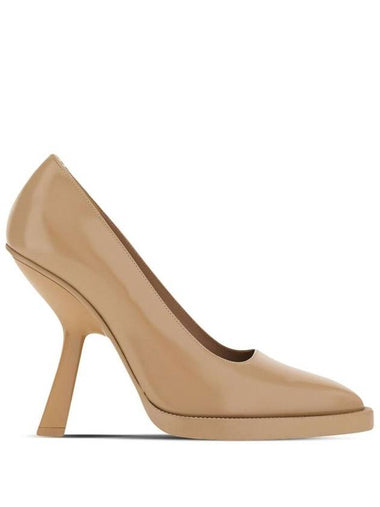 Beige pumps heel 01E8750760700BEIGE - SALVATORE FERRAGAMO - BALAAN 1