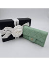 25C Classic Snap Clutch Card Wallet Mint Green AP0214 - CHANEL - BALAAN 6