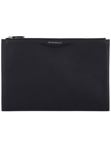 Antigona Medium Clutch Bag Black - GIVENCHY - BALAAN 1