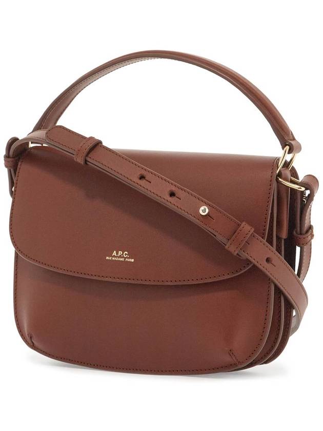 Sara Mini Shoulder Bag Nut Brown - A.P.C. - BALAAN 4