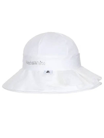 Logo Embroidered Hat 8613LZSPWHITE - BLACK&WHITE - BALAAN 2