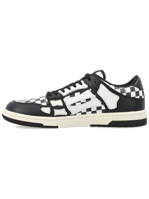 Amiri Checkered Skel Top Low Sneakers - AMIRI - BALAAN 3