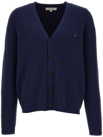 Bold Fox Head Cardigan Navy - MAISON KITSUNE - BALAAN 2