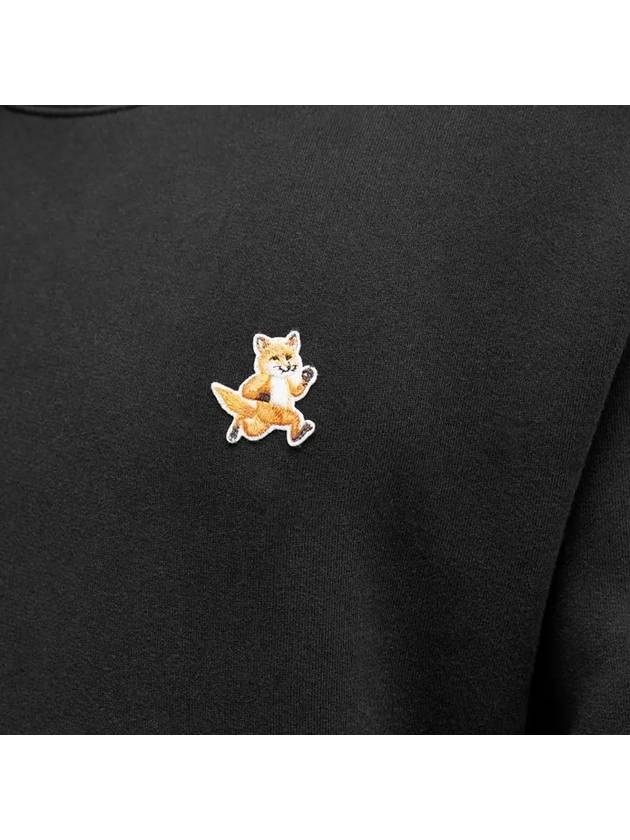 Fox Cotton Sweatshirt Black - MAISON KITSUNE - BALAAN 5