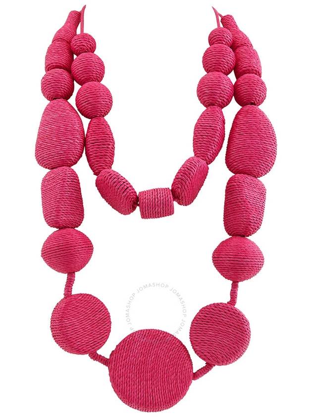 Max Mara Weekend Ladies Haway Necklace In Fuscia - MAX MARA - BALAAN 3