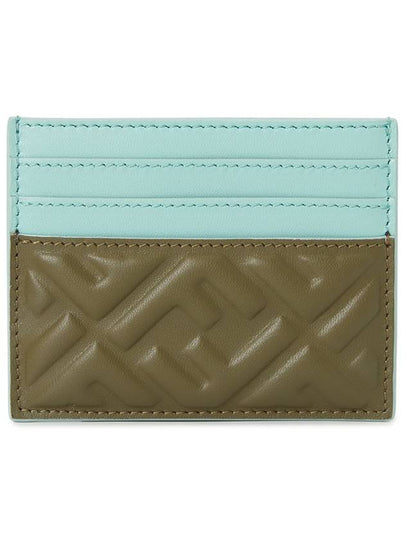 Baguette Card Case Green 8M0445AT00F1PQH - FENDI - BALAAN 2