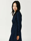 V Neck Long Sleeve One Piece NAVY - LE SOLEIL MATINEE - BALAAN 5