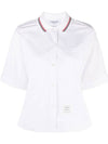 box pleated shirt - THOM BROWNE - BALAAN 1