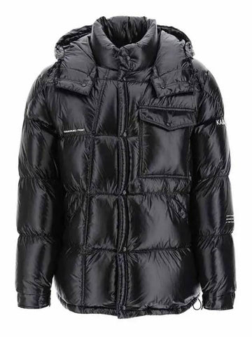 1A00010 M2149 999 ANTHEMIUM Glossy Black Men’s Padding - MONCLER - BALAAN 1