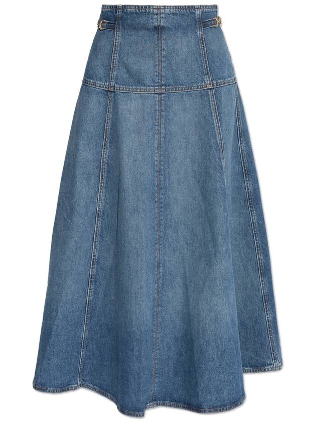 Ulla Johnson Denim Skirt The Brigette, Women's, Blue - ULLA JOHNSON - BALAAN 1