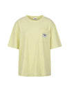 Flee loose fit round neck short sleeve T-shirt MW3SE060YEL - P_LABEL - BALAAN 2