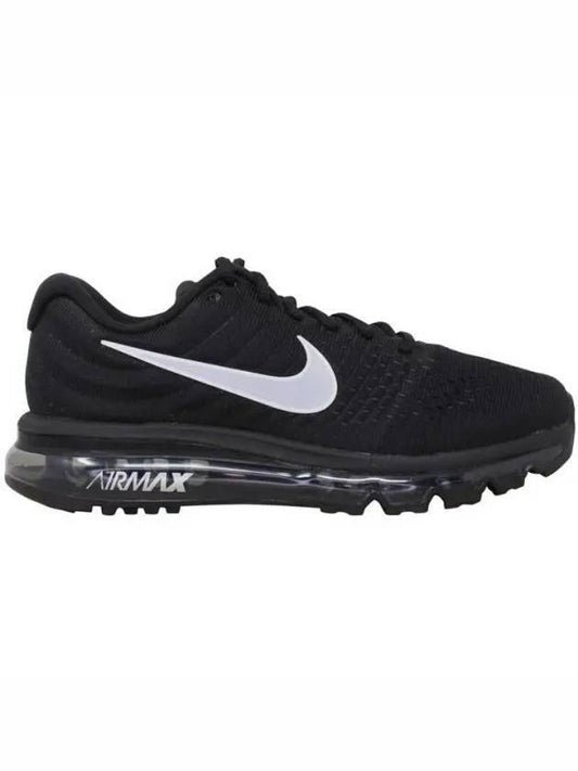 Air Max 2017 Pure Platinum Low Top Sneakers Black - NIKE - BALAAN 1