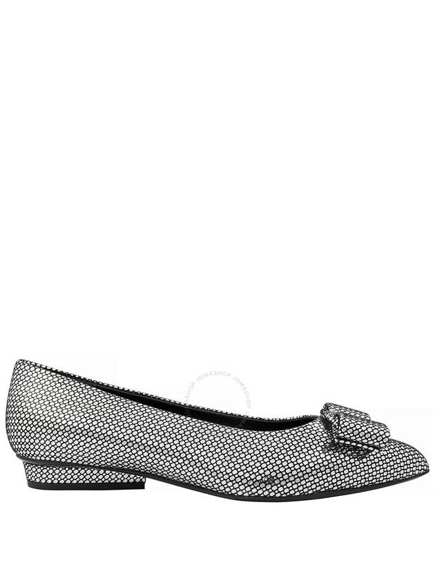 Salvatore Women's Viva Ballet Flats Gray - SALVATORE FERRAGAMO - BALAAN 2